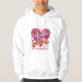 Happy Valentine's Day Heart Men's Hoodie