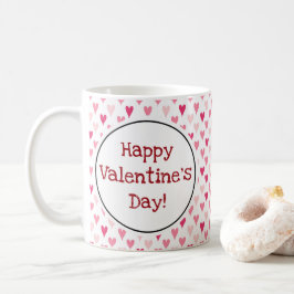 Happy Valentine's Day Heart Tasse