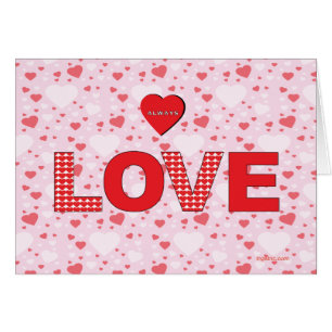 Happy Valentine's Day Holiday Immer LIEBE Herz