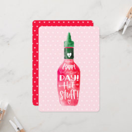 Happy Valentine's Day Hot Suff | Heißsauce Flasche