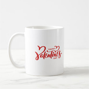 Happy Valentine's Day in Red Kaffeetasse