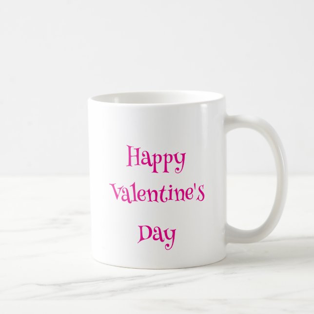 Happy Valentine's Day Kaffeetasse (Rechts)
