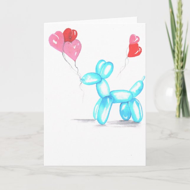 Happy Valentines Day Karte (Vorderseite)
