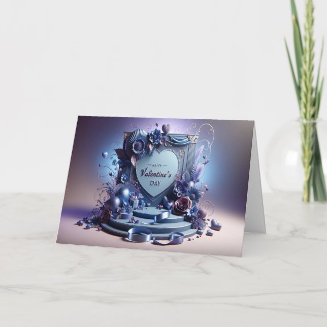 Happy Valentine's Day Karte (Vorderseite)