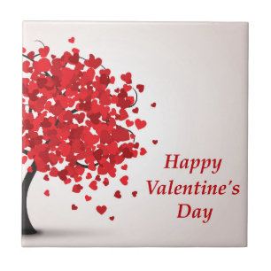 Happy Valentine's Day Keramik Tile Fliese
