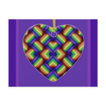 Happy Valentine's Day LGBT Postcard