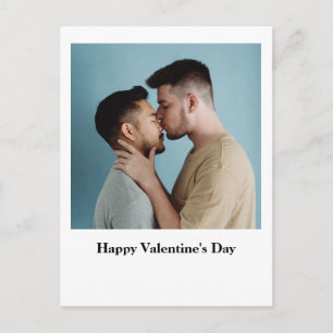 Happy valentine's day   LGBT Primemonat Postkarte
