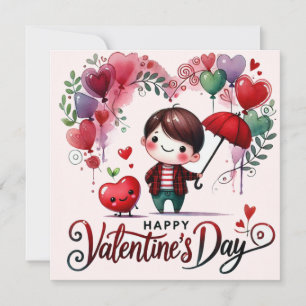 Happy Valentines Day Liebe Cards Feiertagskarte