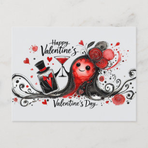 Happy Valentines Day Liebe Cards Postkarte