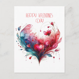 Happy Valentines Day Liebe Cards Postkarte