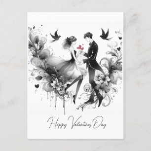 Happy Valentines Day Liebe Cards Postkarte
