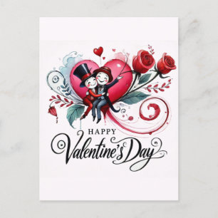 Happy Valentines Day Liebe Cards Postkarte
