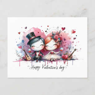 Happy Valentines Day Liebe Cards Postkarte