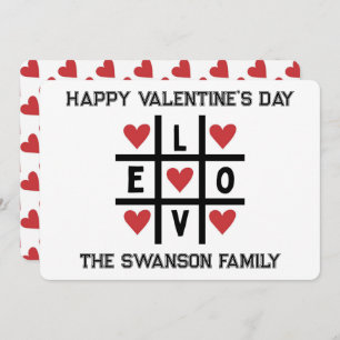 Happy Valentine's Day Liebe Custom Feiertagskarte