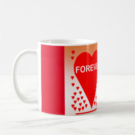 Happy Valentine's Day Liebe Herz Tasse & Heiße Kak