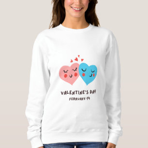 Happy Valentine's Day - Liebe Images Funny Sweatshirt