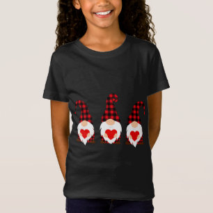 Happy Valentines Day Liebe Niedliches Herz Gnomes T-Shirt