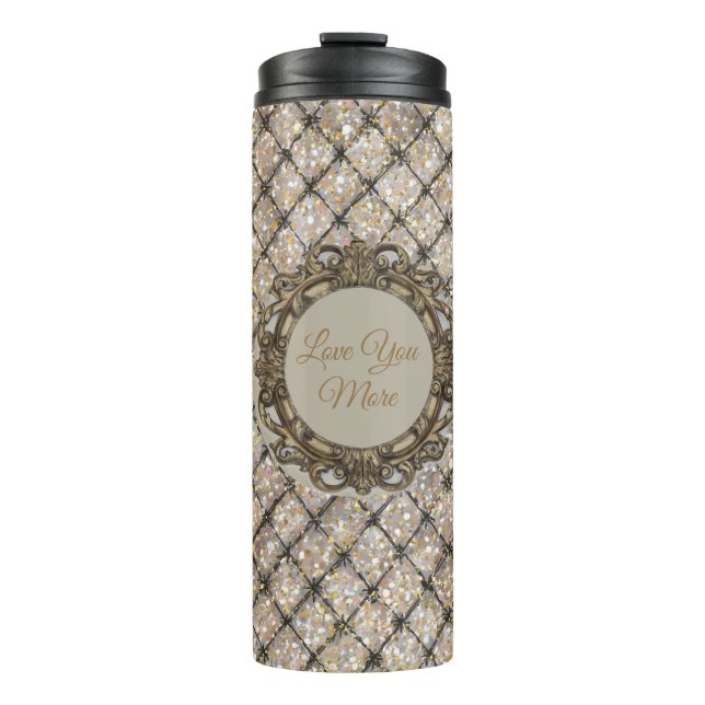 Happy Valentine's Day, Love You More,  Thermosbecher (Vorderseite)