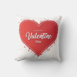 Happy Valentine's Day Lovey Design Kissen