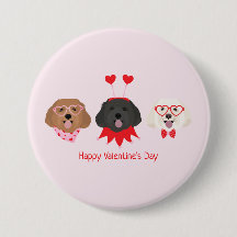Happy Valentines Day Maltipoo Hunde