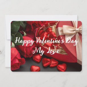 Happy Valentine's Day Meine Liebe Feiertagskarte