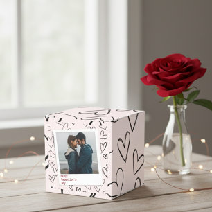Happy Valentines Day Modernes, stilvolles Romantis Geschenkschachtel
