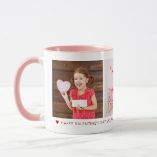 Happy Valentine's Day Mommy 3 Foto Custom Tasse