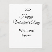 Happy Valentine's day name love simple year stylis