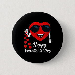 Happy Valentines Day Niedlich Heart Bae Spaß Salze Button
