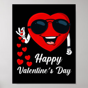 Happy Valentines Day Niedlich Heart Bae Spaß Salze Poster