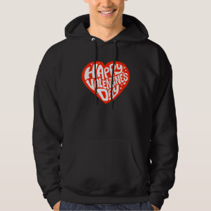 Happy Valentines Day Niedlich V Day Heart Liebe Hoodie