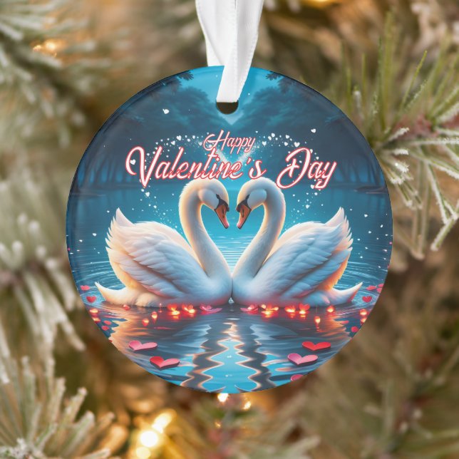 Happy Valentine's Day Ornament (Baum)