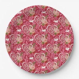 Happy Valentine's day pattern design Pappteller