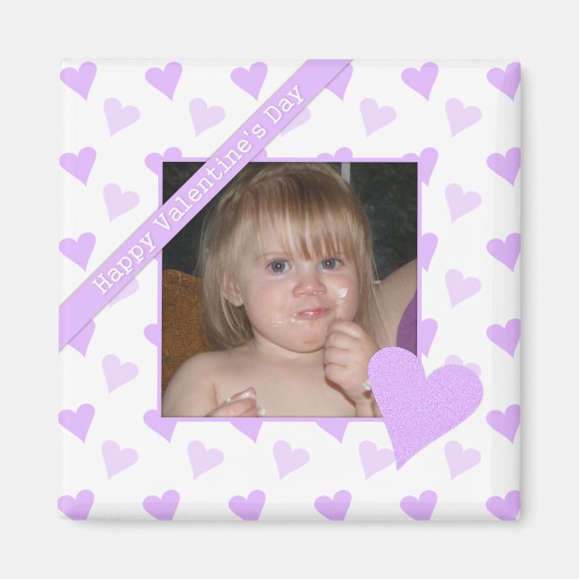 Happy Valentine's Day Picture Magnet (Vorne)