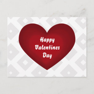 Happy Valentines Day Postcard Feiertagspostkarte