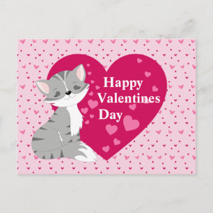 Happy Valentines Day Postcard Postkarte