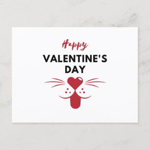 Happy Valentines Day Postcard Postkarte