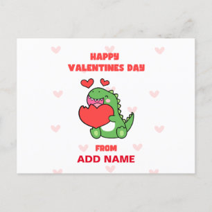 Happy Valentines Day Postkarte