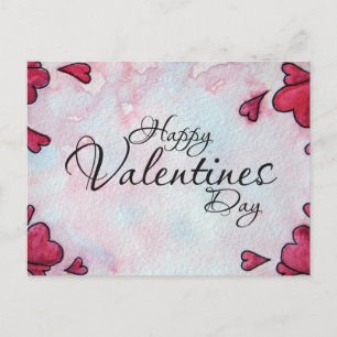 Happy Valentines Day Postkarte