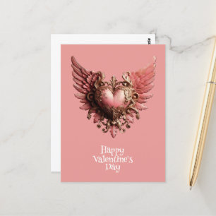 Happy Valentine's Day Postkarte