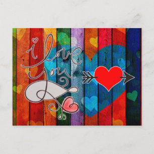 Happy Valentine's Day Postkarte