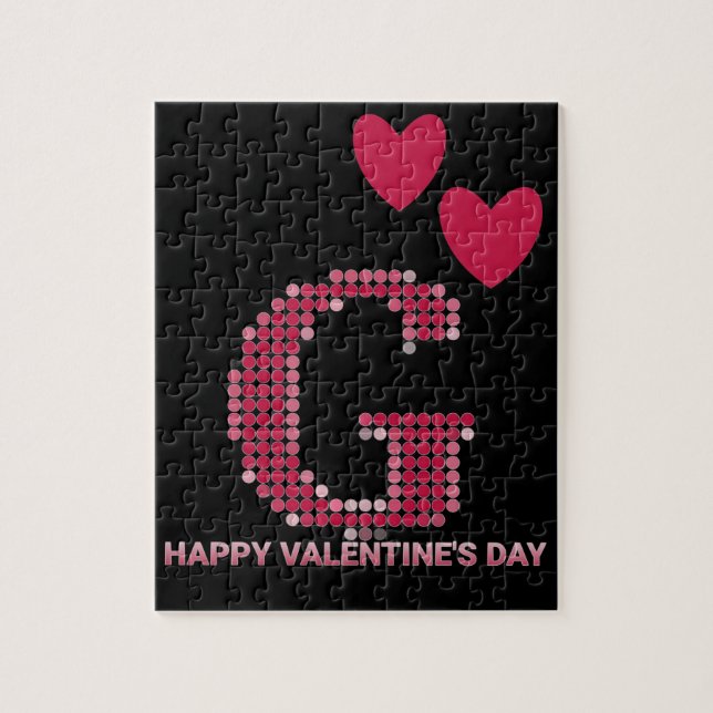Happy Valentine's Day Puzzle (Vertikal)