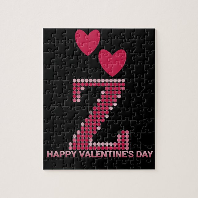 Happy Valentine's Day Puzzle (Vertikal)