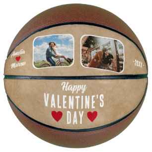 Happy Valentine's Day Red Hearts 2 Fotos Basketball