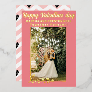Happy Valentines Day Romantic 2 New Foto Folien Feiertagskarte