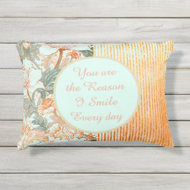 Happy Valentine's Day,Romantic,You are the Reason Kissen Für Draußen