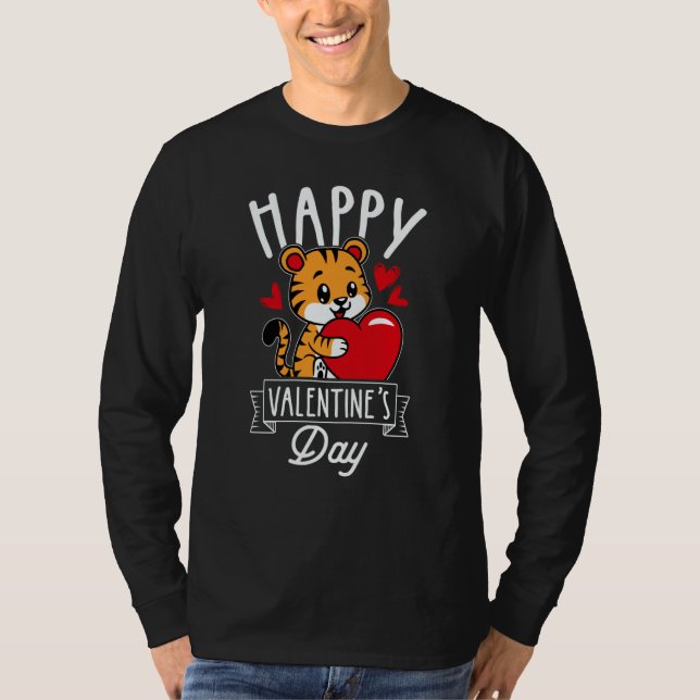 Happy Valentine's Day Roses Date Night Flowers Lov T-Shirt (Vorderseite)