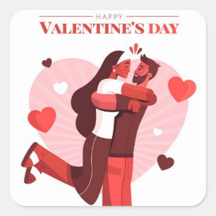 Happy Valentines Day Sticker