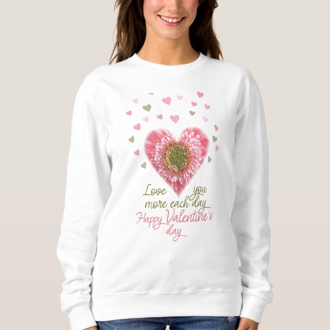 Happy valentine's day Sweatshirt (Vorderseite)