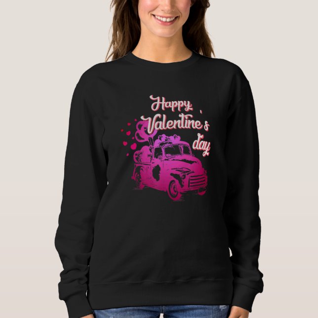 Happy Valentines Day Sweatshirt (Vorderseite)